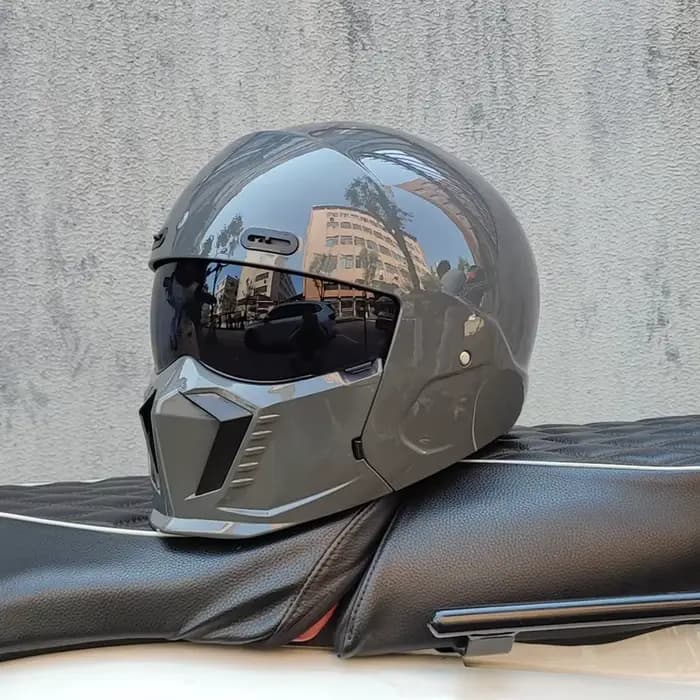 Nouveau Scorpion rétro Moto Cascos