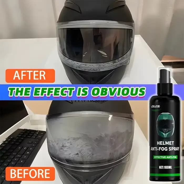 Spray Anti-buée 100ml-visière de casque de moto