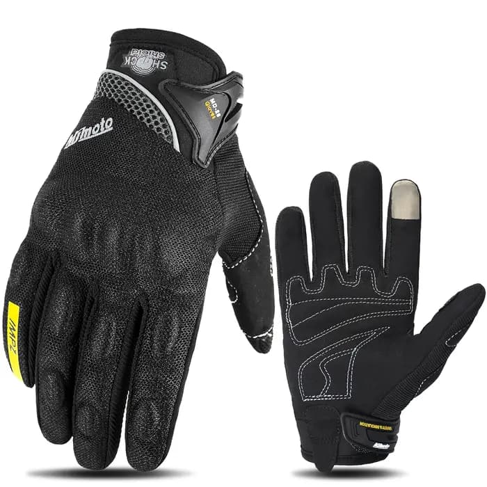 Gants de moto d'été certifiés CE