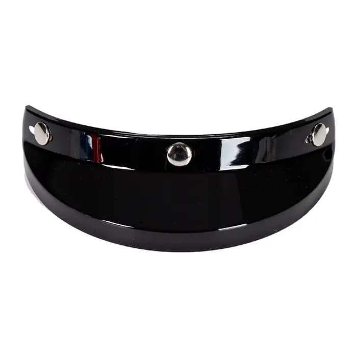 Visière de casque, protection universelle Sun 3 Snap pour casques avec 3 boutons 3/4