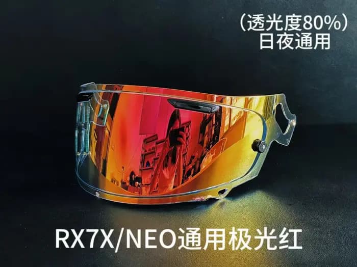 Casque de moto intégral rx7x top Orange Isle of Man TT
