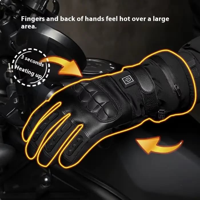 Gant tatique chauffant gants de moto homme fournitures de vélo pour vous Automobiles et motos accessoires