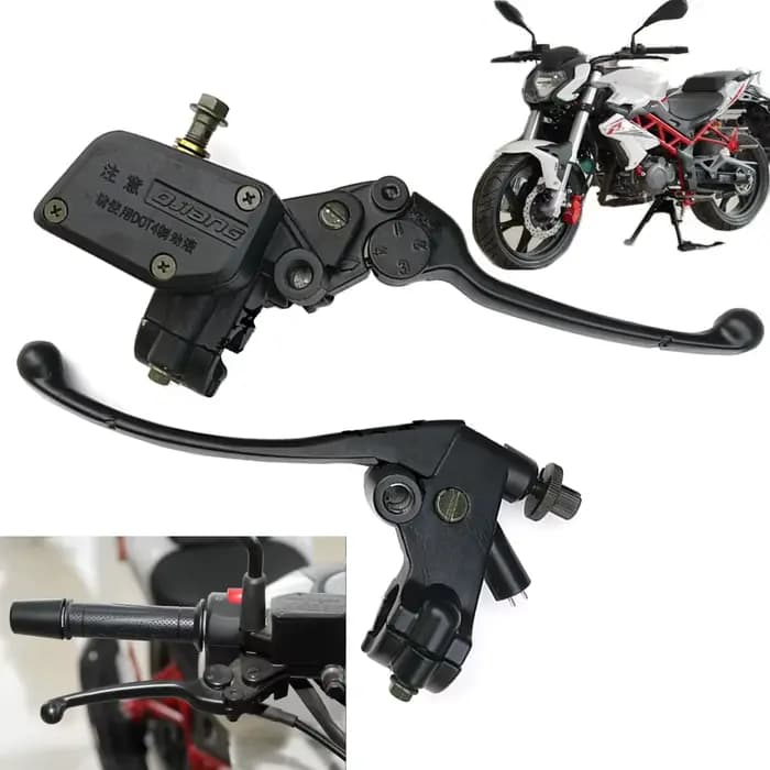 Levier d'embrayage de frein de moto, poignée d'embrayage, ensemble de pompe supérieure de frein pour