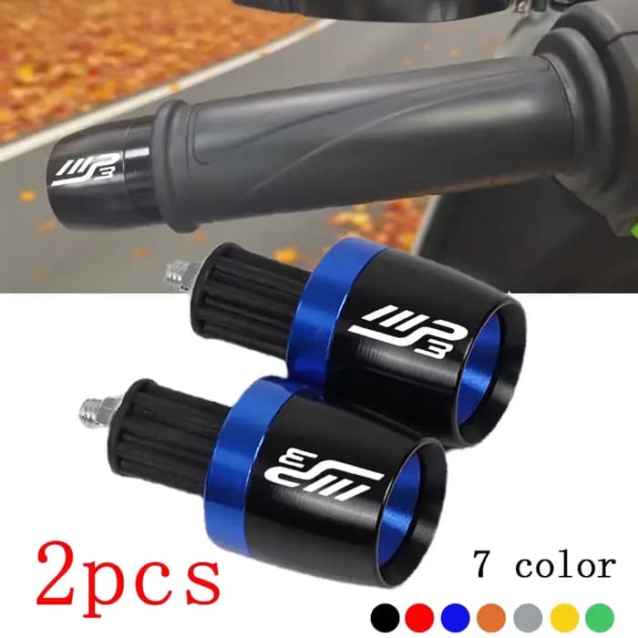 Pour Piaggio MP3 125 300 400 500 MP3125 MP3300 MP3500 accessoires poignées de guidon de moto bouchon de barre de poignée bouchons d'extrémité