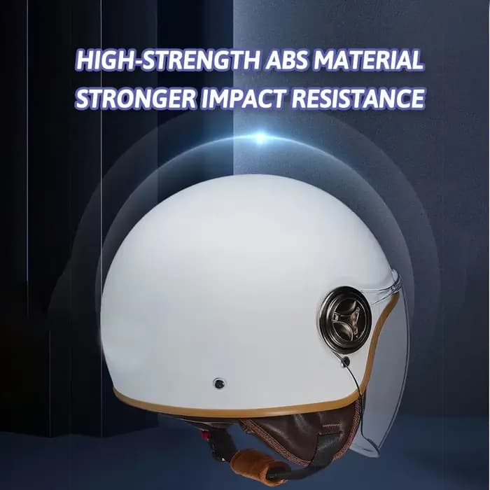 Casque de moto élégant avec oreilles de chat