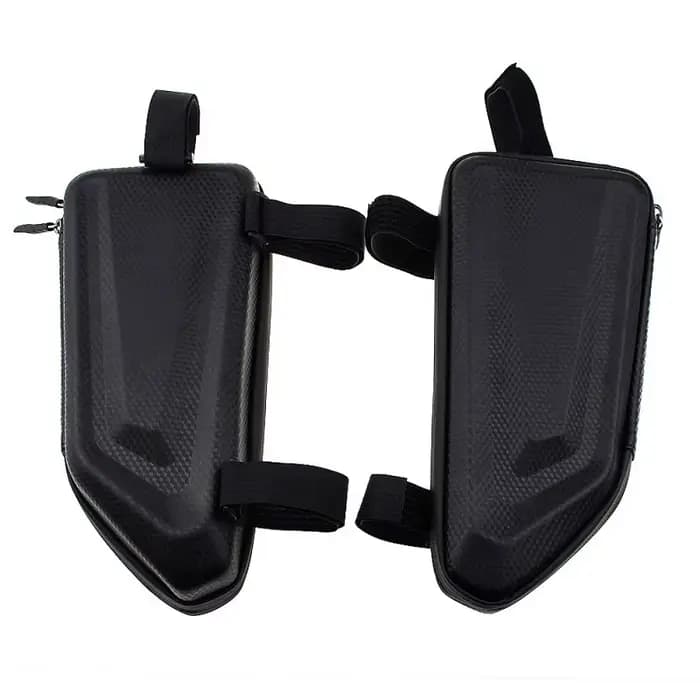 Sacoche latérale à coque rigide pour moto