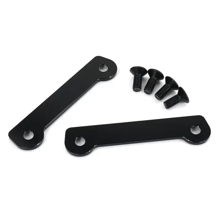 Couvercle de trous de cheville de passager arrière adapté pour KAWASAKI Ninja ZX-6R /ZX636 2009 – 20