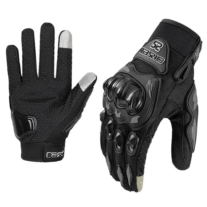 Gants de Moto Respirants à Doigts Complets