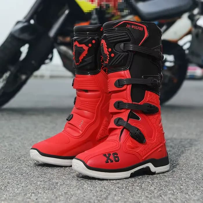 Nouvelles bottes de motocross pour hommes et femmes