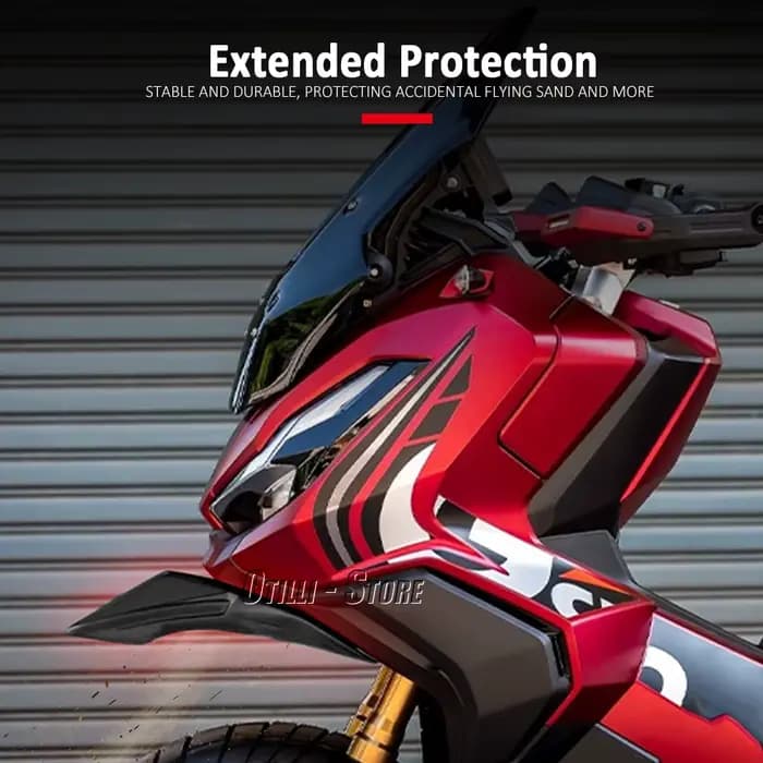 ADV 350 2022 2023 nouvelle roue avant de moto pneu garde-boue bec carénage Extension couverture accessoires pour Honda