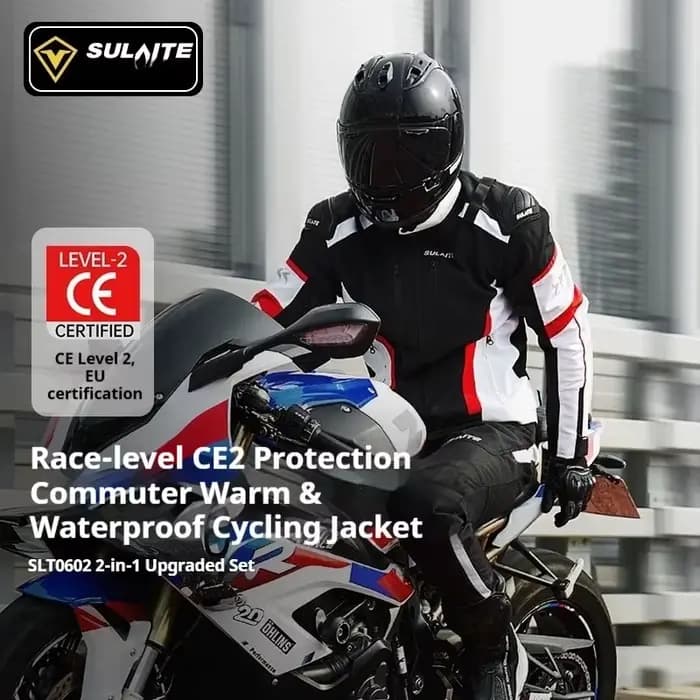 Ensemble veste et pantalon de moto d'hiver SULAITE