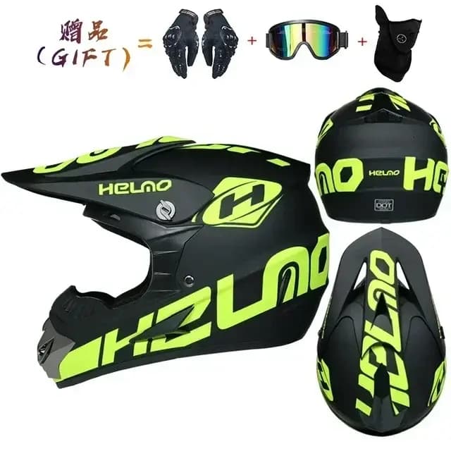 Casque de moto intégral course hors route Cross motocross Capacete