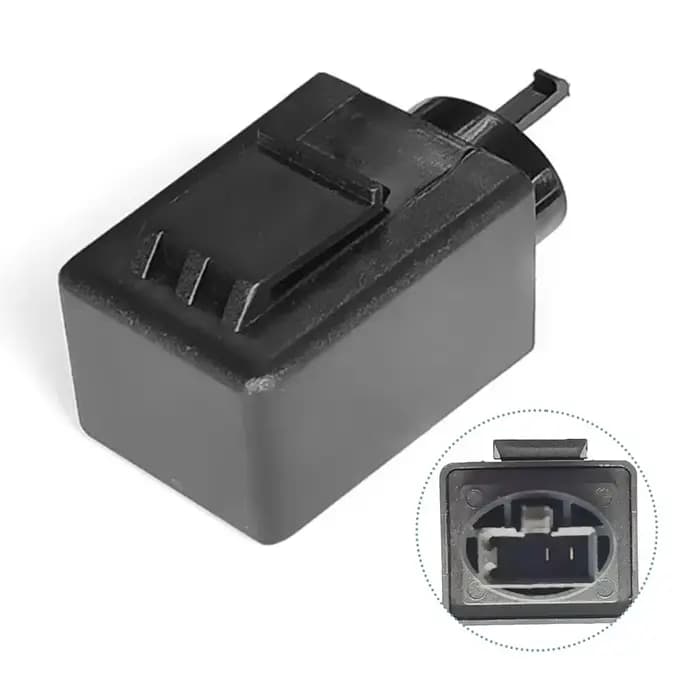 Relais de clignotant de moto LED universel 2 broches 12V clignotant électronique clignotant moto rel
