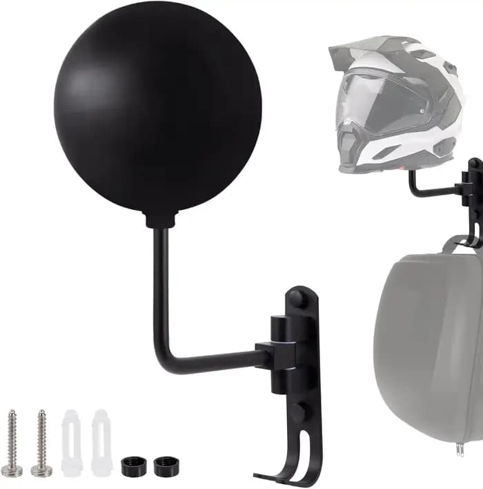 Support de casque de moto