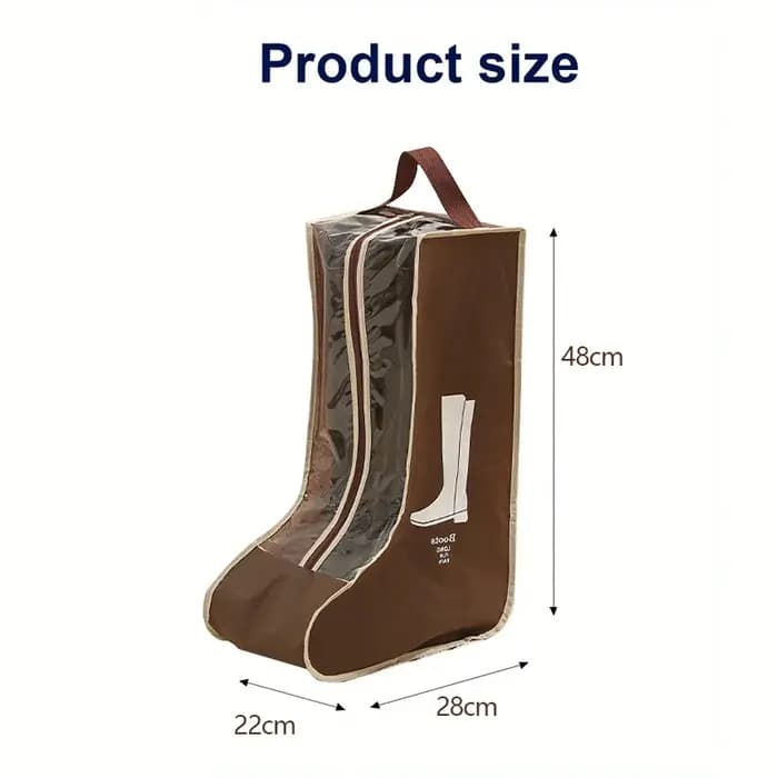 Sac de transport pour bottes d'équitation en tissu non tissé PVC