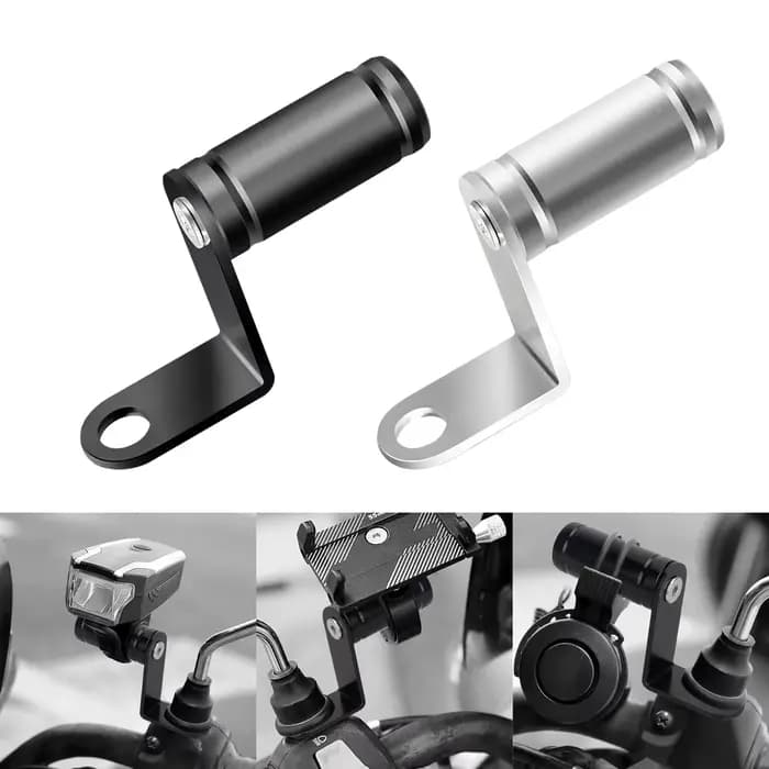 Support d'extension de miroir de Moto