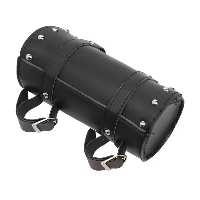 Sacs de moto en cuir Pu noir