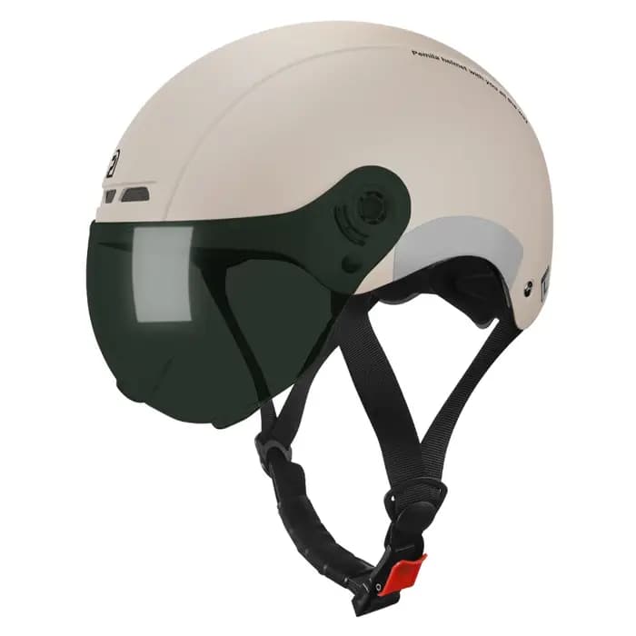 PEMILA casque de cyclisme avec lunettes lentille Protection des oreilles autocollant réfléchissant