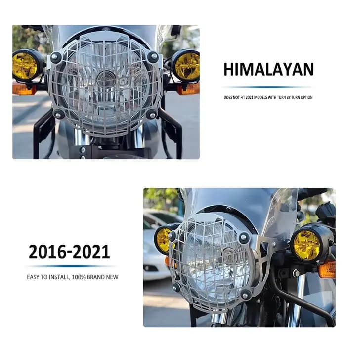 Protection de phare pour Royal Enfield himalayen 410 2016 – 2021