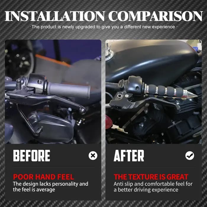 Poignées de moto 1 ", 25mm, barre de poignée pour Harley Touring FLHR Softail Fat Boy Sportster XL 883 1200 Dyna pour Honda