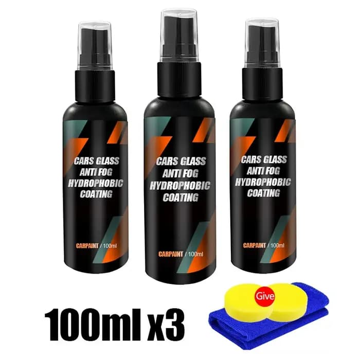 Spray hydrofuge pour casque de moto