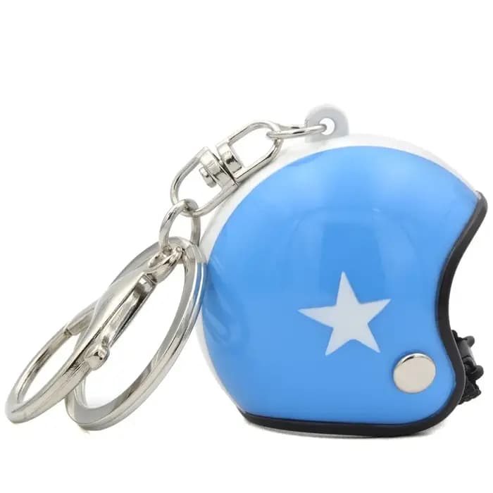 BJMOTO Mini Sport casque de moto pendentif porte-clés unisexe