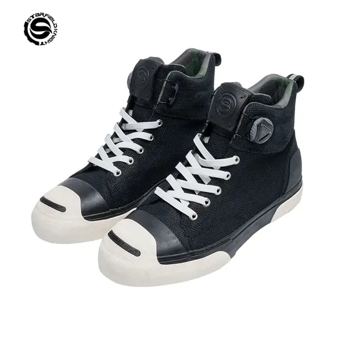 Chaussures de moto rétro