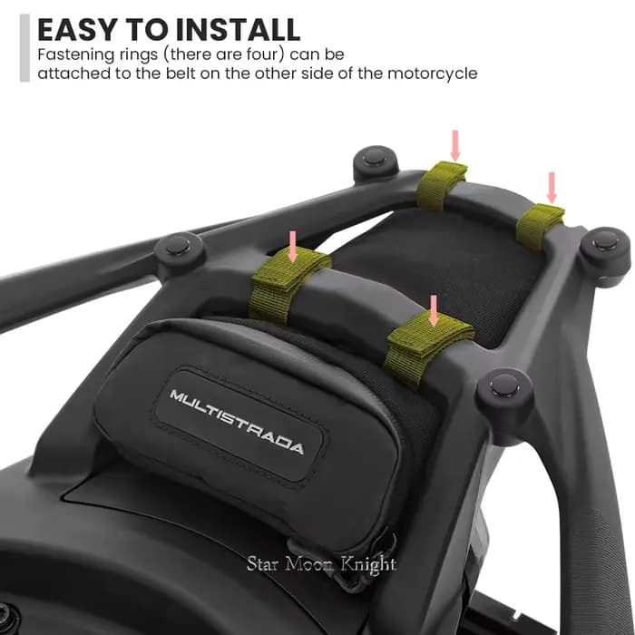 Porte-bagages sous le sac pour Ducati Multistrada V4 S V4S V4 Pikes Peak Rally, outil d'entretien, s