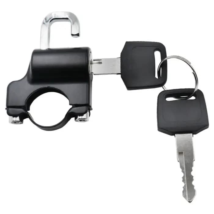Serrure à combinaison antivol pour casque de moto