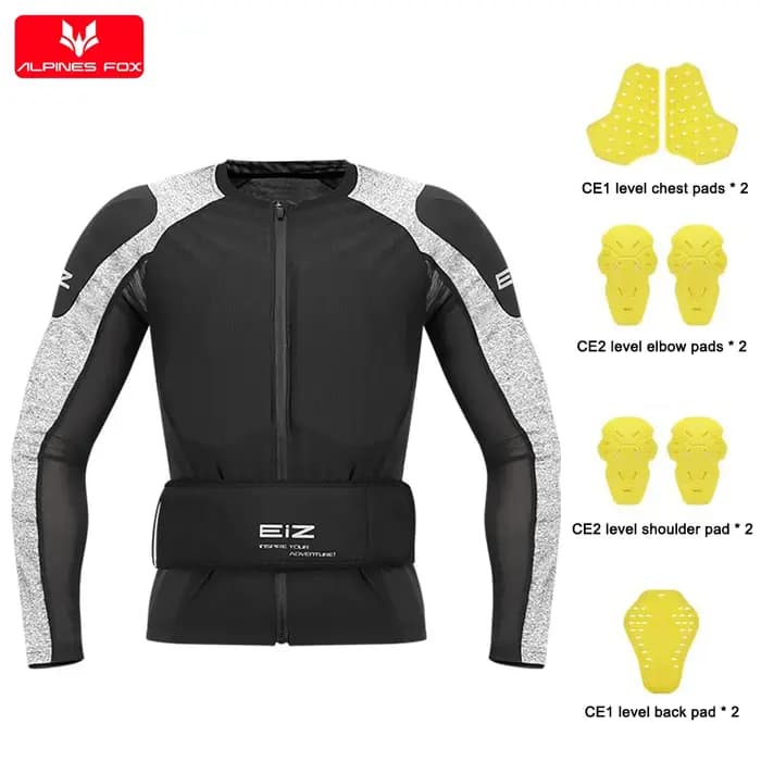 Veste d'armure de moto pour hommes