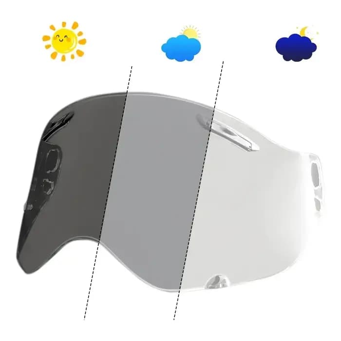 Visière photochromique pour casque, pour rallye Arai Tour Cross 3 TX3 X4