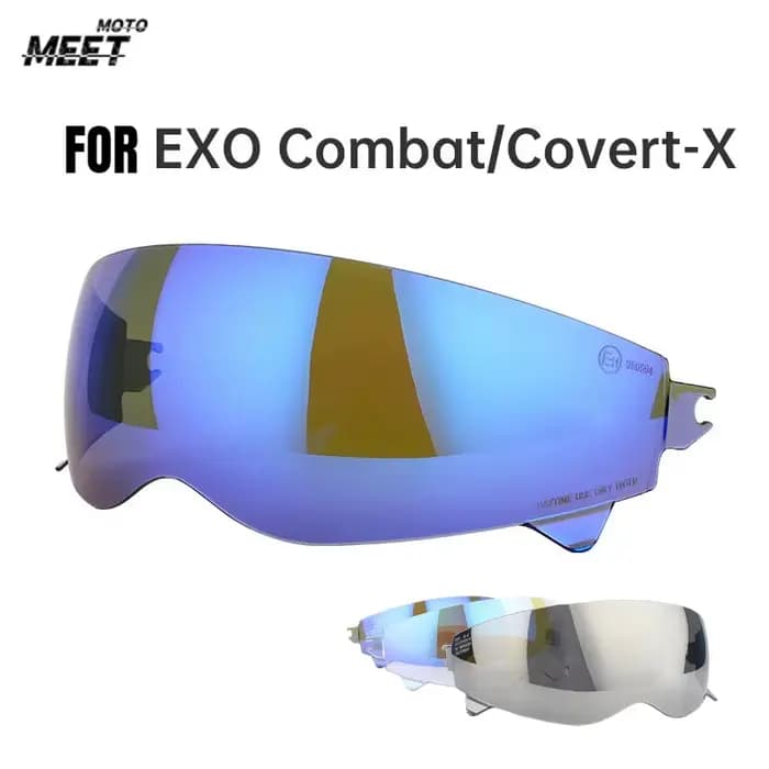 Visière de casque pour Scorpion EXO Combat Covert-X Capacetes Visera protection solaire pare-brise