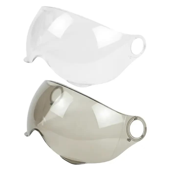 Visière de casque en matériau PET de qualité supérieure