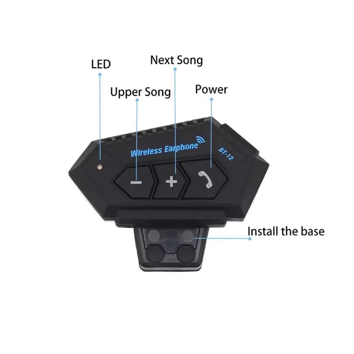 Interphone pour casque de moto
