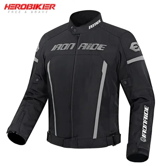 Veste de moto imperméable avec équipement de protection