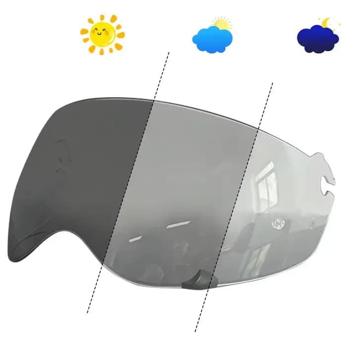 Casque lentille hromique pour Klim Krios Pro