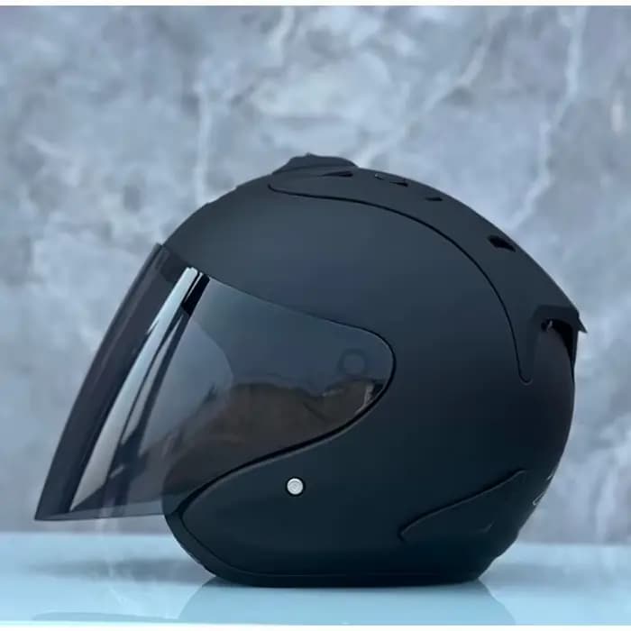 Ram4 noir mat demi-casque hommes et femmes moto tout-terrain casque d'été descente course montagne croix Casco Capacete