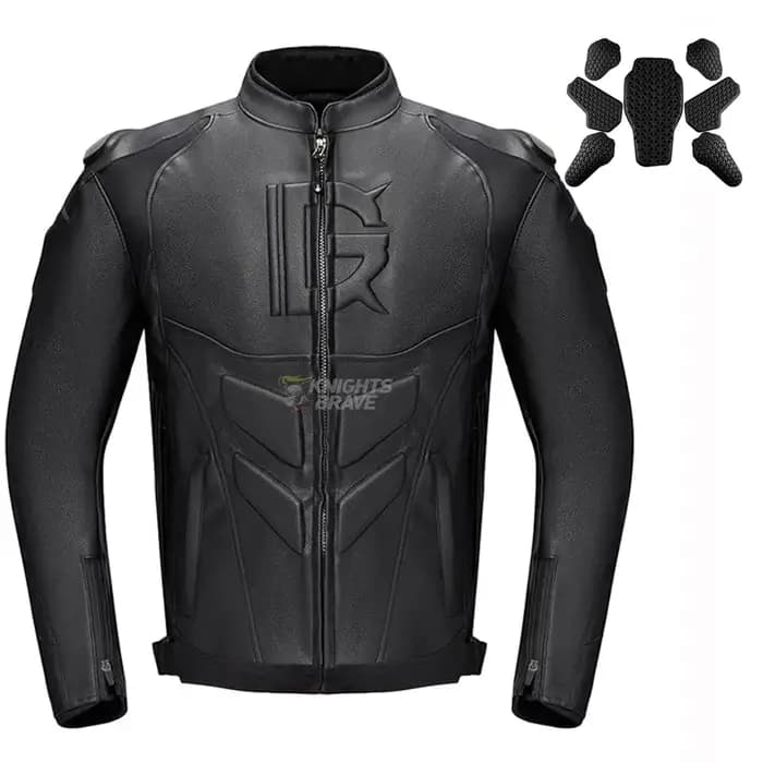 Veste de Moto en cuir homme Chaqueta