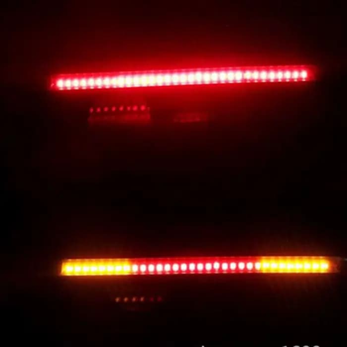 Flexible 48 LED moto barre lumineuse bande frein arrière pour moto Scout lumières lumière pour moto