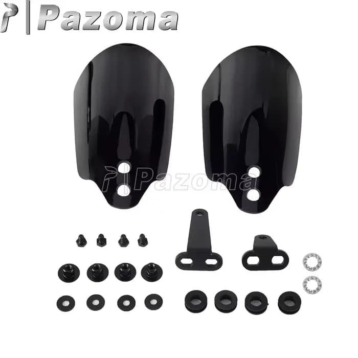 Bouclier de protection pour poignée de moto, pour Harley Softail Low Rider ST 117 FXLRST Deluxe FLDE