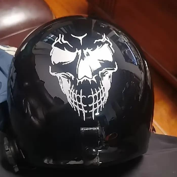 Autocollants pour casque de moto