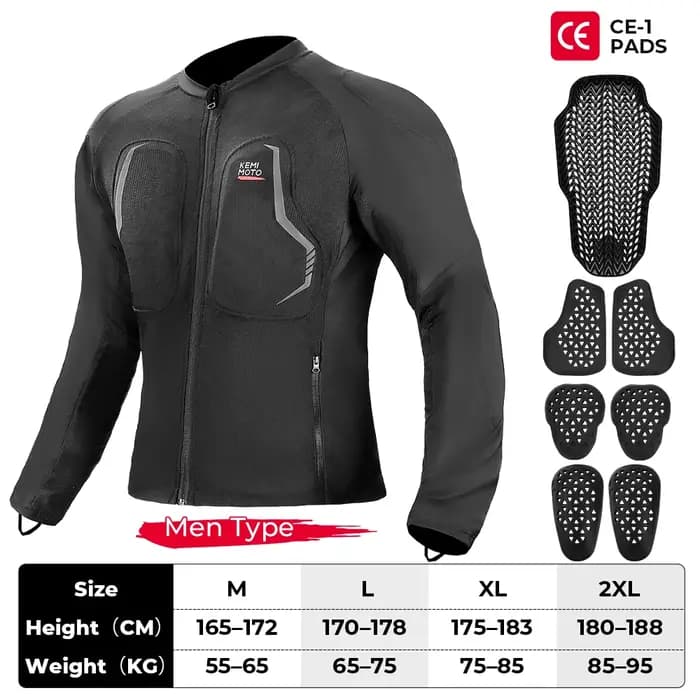 Veste de Moto d'été respirante pour hommes et femmes