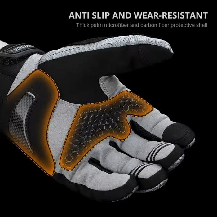 Gants de moto d'été respirants et antidérapants