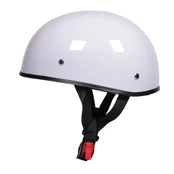 Casque de moto demi-visage vintage, rétro, 138, scooter, Cruiser,Chopper