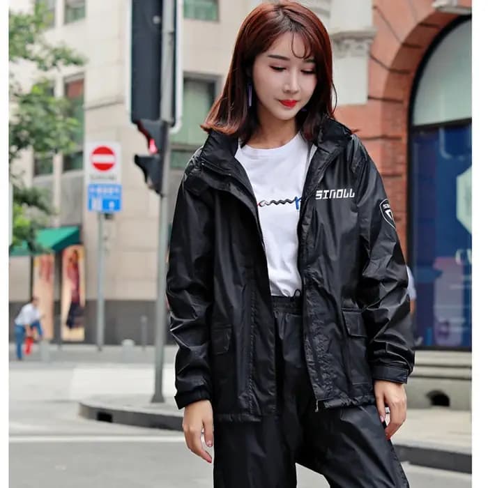 Imperméable de moto pour femme