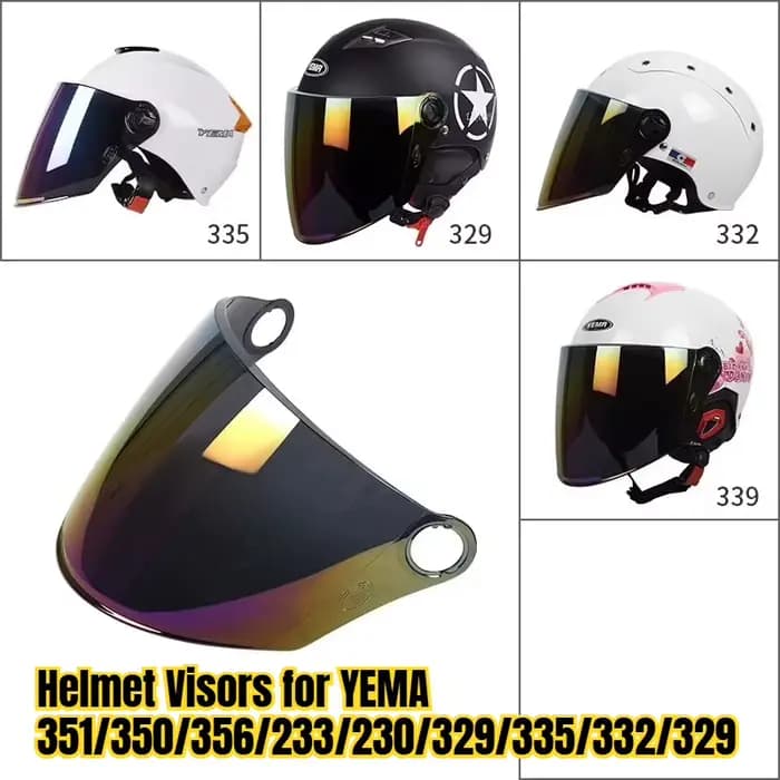 Visières de casque YEMA 329/331/332/335/336/337/339