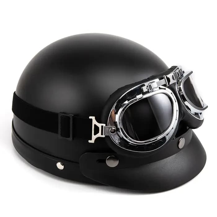 Casque de Moto Rétro pour Adulte