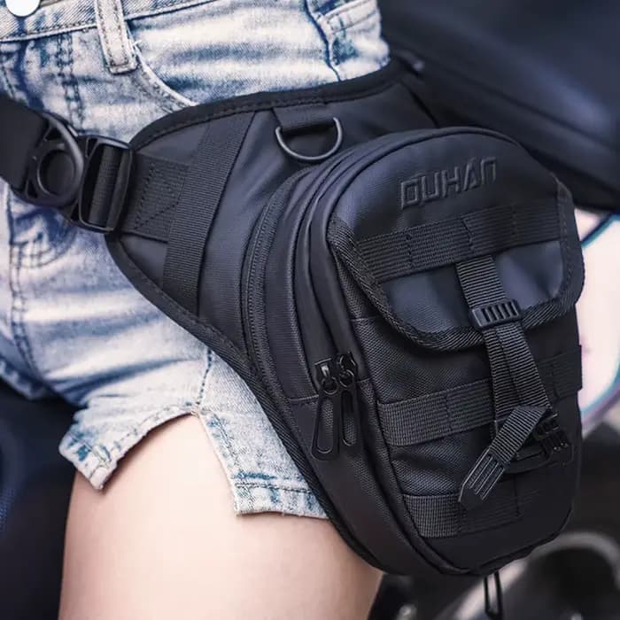 Sac de jambe de moto multifonction