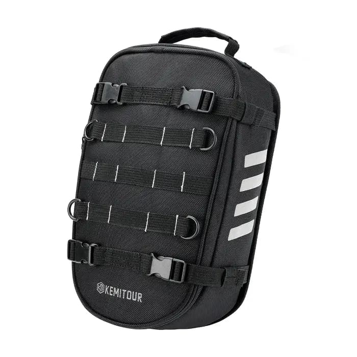 Sac arrière de garde-boue arrière de moto 6L