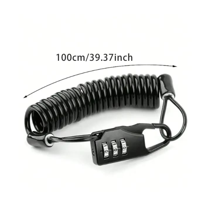 Serrures de casque de vélo de moto